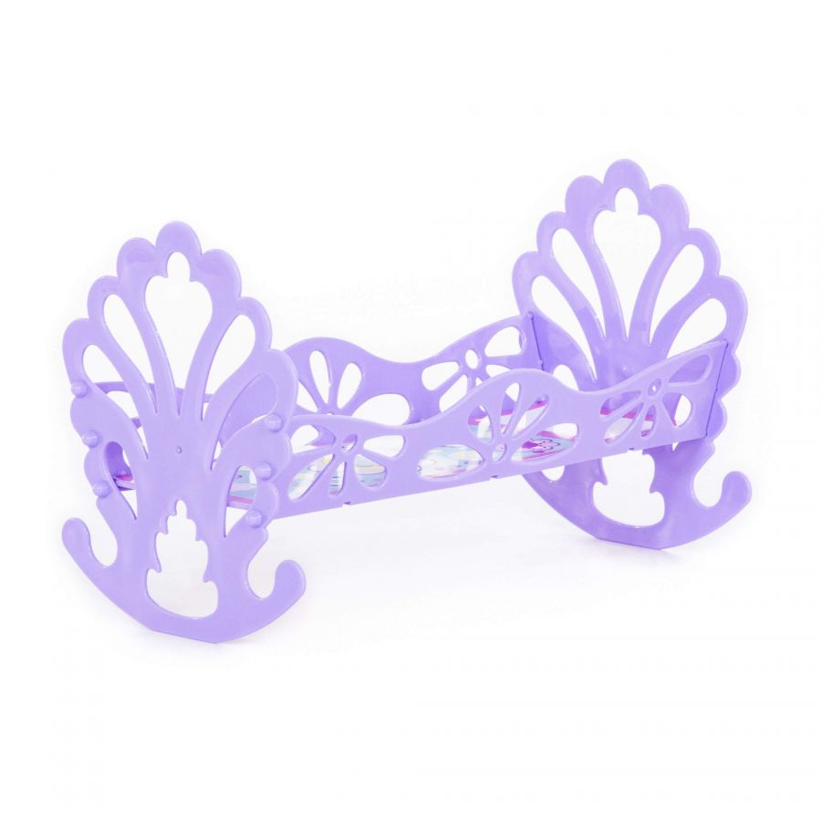 Кроватка-качалка сборная для кукол (в пакете)