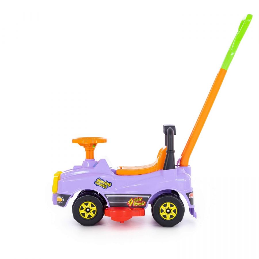 Автомобиль Джип-каталка с ручкой - №2 (сиреневый)