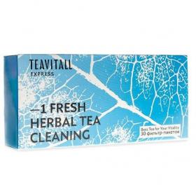 Чайный напиток для мягкого очищения организма TeaVitall Express Fresh 1, 30 фильтр-пакетов