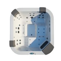 Спа бассейн Jacuzzi Santorini Pro 230х215 схема 6