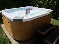 Спа бассейн Jacuzzi Santorini Pro Sound 230х215 схема 2