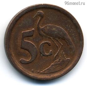 ЮАР 5 центов 1991