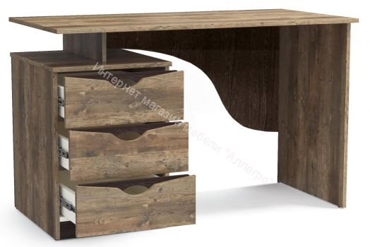 Стол письменный 33.23 Лючия, Кейптаун/Венге