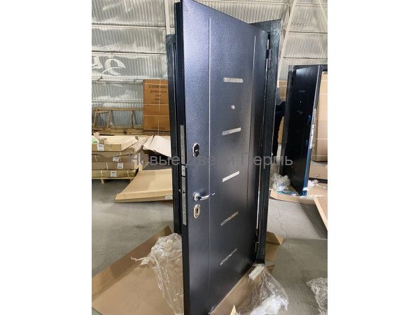 Гранд 7,5 Серебро Белый софт  входная дверь