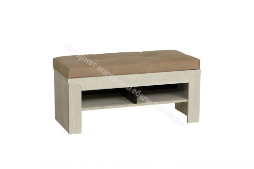 Тумба 33.21 Лючия, Бетон пайн белый/Венге