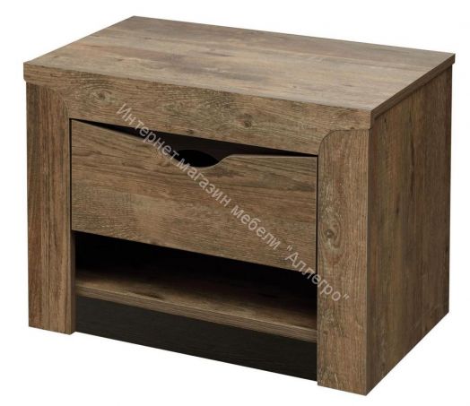 Тумба прикроватная 33.12 Лючия, Кейптаун/Венге