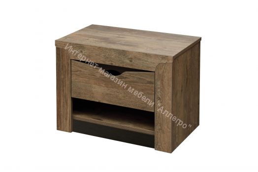 Тумба прикроватная 33.12 Лючия, Кейптаун/Венге