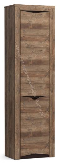 Шкаф - пенал 33.14 Лючия, Кейптаун/Венге