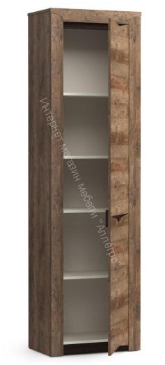 Шкаф - пенал 33.14 Лючия, Кейптаун/Венге