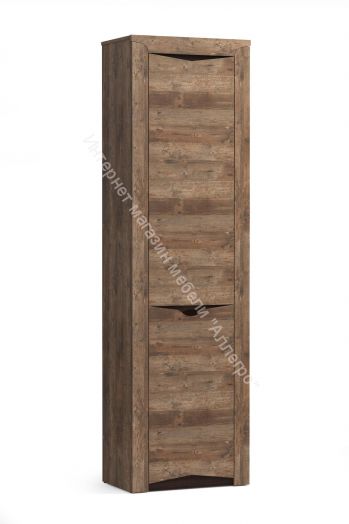 Шкаф - пенал 33.14 Лючия, Кейптаун/Венге