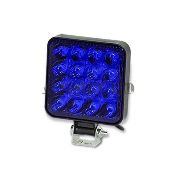 Фары синие AS16MB-48W светодиодные, рабочего света