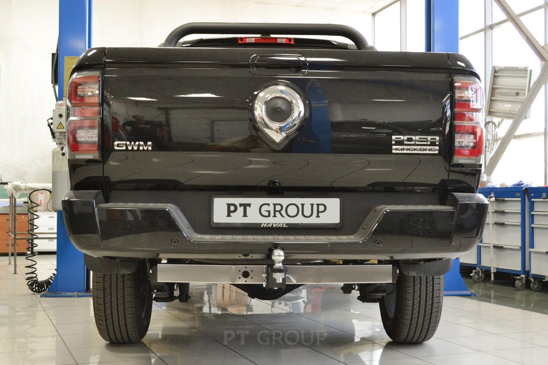 ТСУ /съемный квадрат/ с НЕРЖ накладкой GWM Poer King Kong 2022-