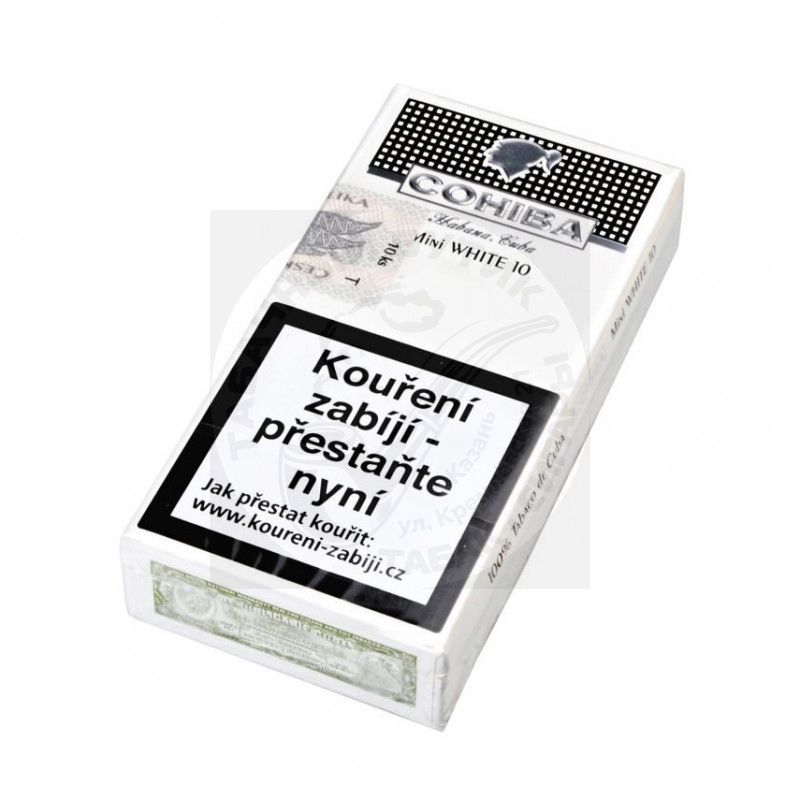 Кубинские сигариллы Cohiba Mini White *10