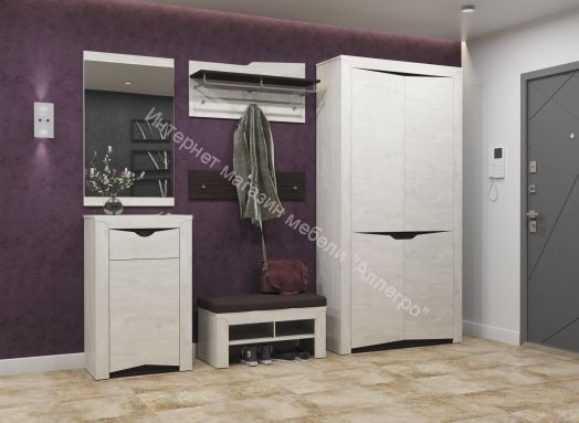 Зеркало навесное 33.13 Лючия, Кейптаун/Венге