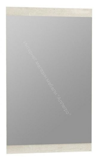 Зеркало навесное 33.13 - 01 Лючия, Бетон пайн белый/Венге