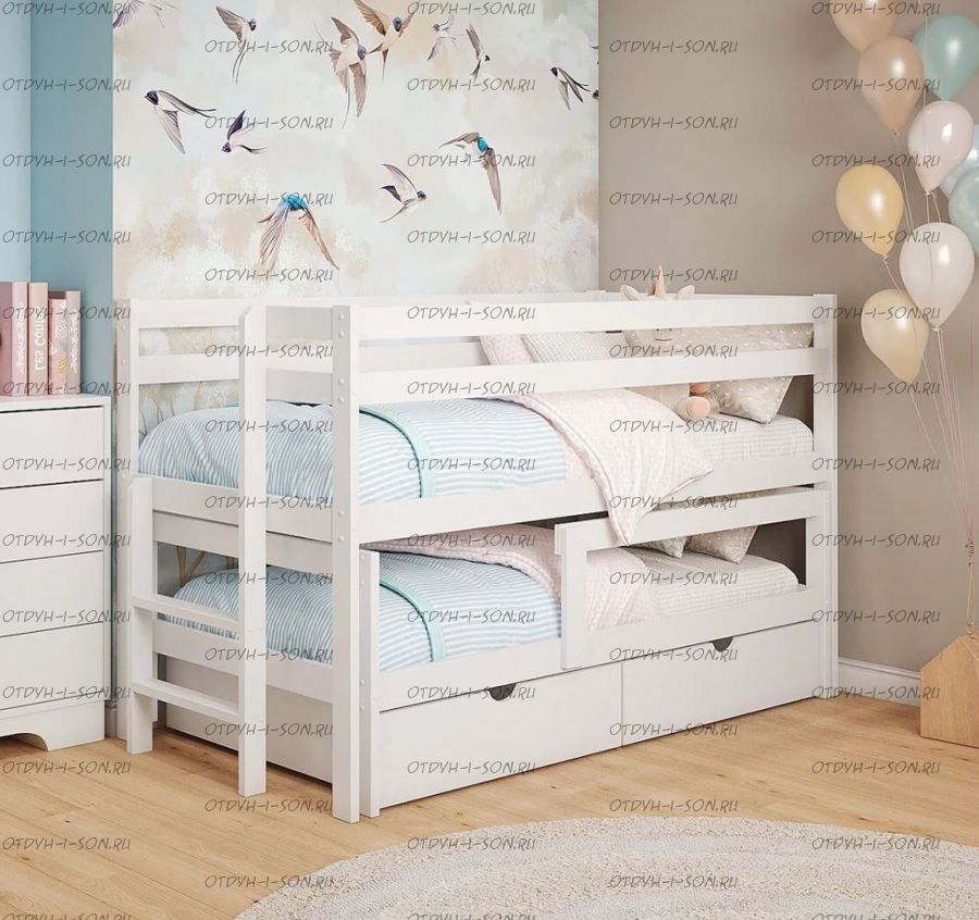 Кровать двухъярусная выкатная Меган Fairy Tail