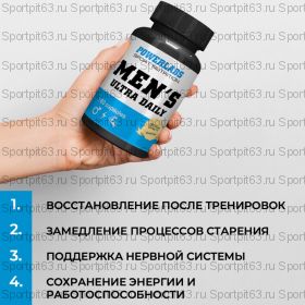 POWERLABS ВИТАМИНЫ ДЛЯ МУЖЧИН MEN'S ULTRA DAILY 60 КАПСУЛ