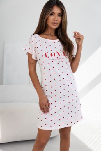 Сорочка женская SENSIS Love is All, розовый