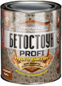 Бетостоун PROFI «HYDRO BARRIER» Красковия Водоотталкивающая Пропитка 0.7кг не Изменяет Цвет Поверхности / Красковия