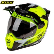 Шлем Klim Krios Pro Charger, Черно-неоново желтый