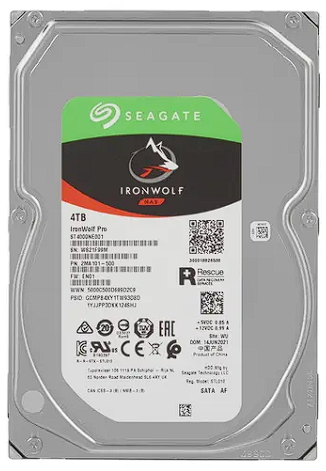 4 ТБ Жесткий диск Seagate IronWolf Pro [ST4000NE001]