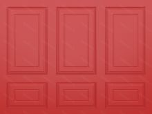 Фон стена "Molding Red"