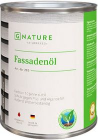 Масло для Фасадов Gnature 285 Fassadenol 10л 2594 Светло-Коричневый Металлик для Наружных Работ.