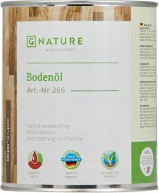 Масло для Пола Gnature 266 Boden Ol 0.375л Износоустойчивое