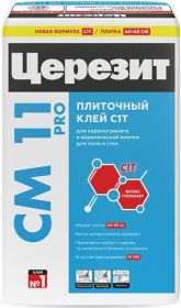 Клей для Плитки и Керамогранита 5кг Ceresit CM 11 Pro для Влажных Помещений / Церезит СМ 11