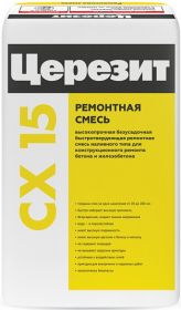 Монтажная Cмесь для Анкеровки Ceresit CX 15 25кг Быстротвердеющая, Высокопрочная / Церезит