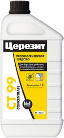 Противогрибковое Средство (Концентрат) 1л Ceresit CT 99 для Уничтожения Грибка и Плесени / Церезит СТ 99