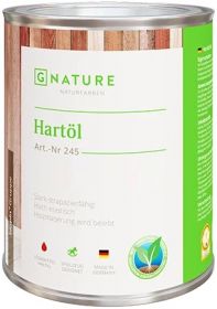 Твердое Масло Gnature 245 Hartol 0.75л 2017 Прозрачный Коричневый Универсальное для Деревянных Стен, Потолков, Полов, Лестниц, Мебели, Пробки и ОСБ.