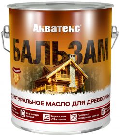 Натуральное Масло Акватекс Бальзам 2.2л Иней для Древесины для Внутренних и Наружных Работ.