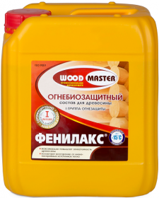 Огнебиозащита Woodmaster Фенилакс 25кг 1-я Группа Защиты для Древесины / Вудмастер Фенилакс.
