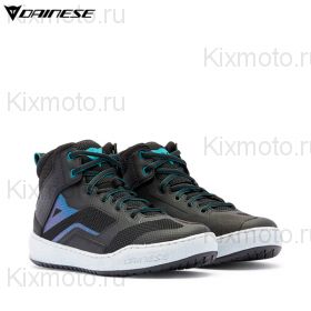 Мотокеды женские Dainese Suburb Air, Чёрно-бело-голубые