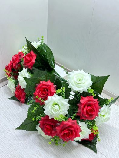 Искусственные цветы, упаковка 20 букетов 35236