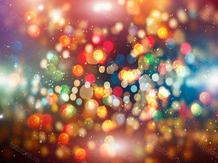 Фон стена "Bokeh №1"