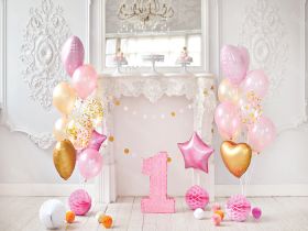 Фон стена "Pinkbirthday№2"