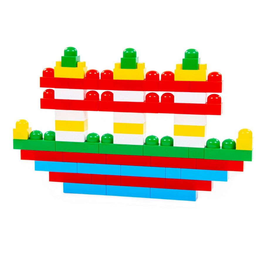 Конструктор "Супер-Микс" (144 элемента) (в мешке)