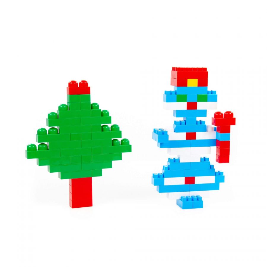 Конструктор "Супер-Микс" (240 элементов) (в мешке)