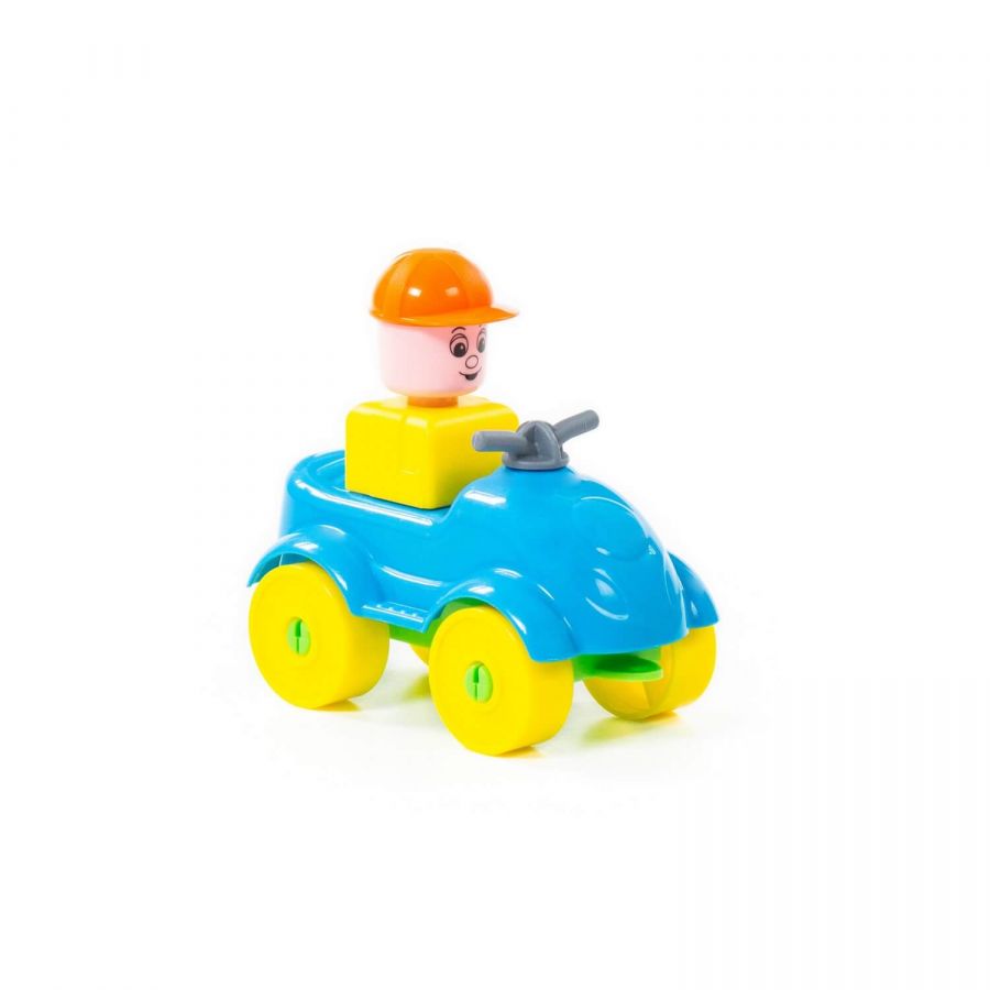 Конструктор "Юный путешественник" - Квадроцикл (10 элементов) (в пакете)