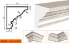 Карниз Фасадный Lepninaplast  КВ-125/1  В125хШ120хД2000 мм / Лепнинапласт.