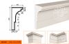 Карниз Фасадный Lepninaplast  КВ-200/1  В200хШ100хД2000 мм / Лепнинапласт.