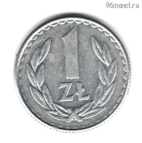 Польша 1 злотый 1987