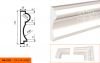 Фасадный Молдинг Lepninaplast  МВ-115/3  В115хШ20хД2000 мм / Лепнинапласт.*