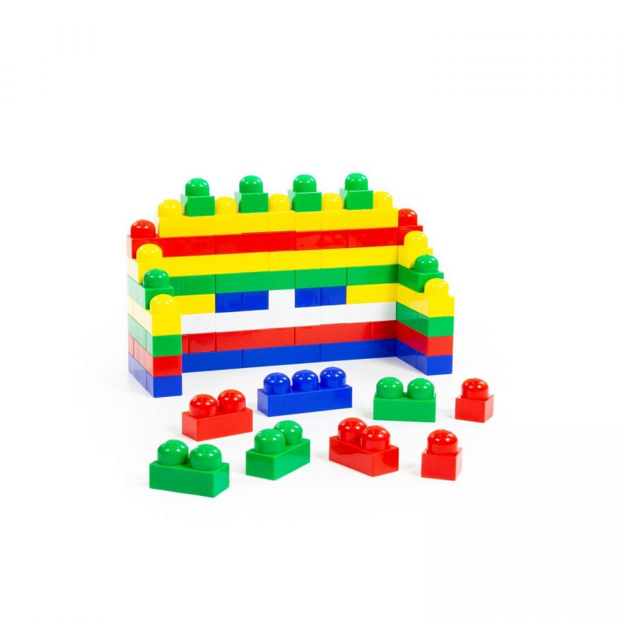 Конструктор "Юниор" (69 элементов) (в мешке)