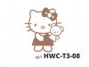 Трафарет Виниловый STMDECOR HELLO KITTY HWC-T3-08 300*300*0.4 мм