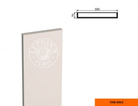 Пилястра Lepninaplast ПЛВ-550/2 В2500хШ70хД550 мм / Лепнинапласт.