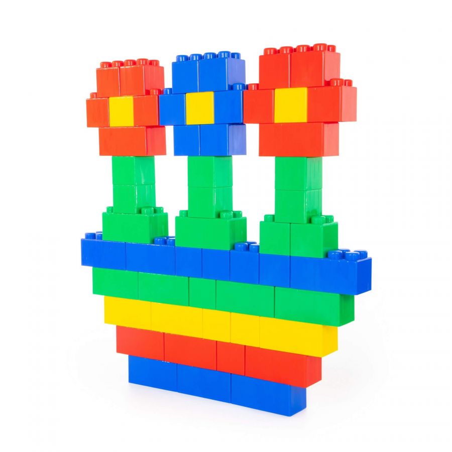 Конструктор строительный "XXL", 72 элемента