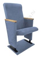Кресло театральное К-53 с откидным сидением и высокой спинкой